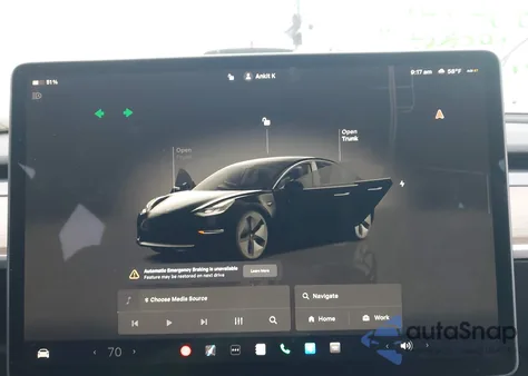 2023 Tesla Model 3 Rear-Wheel Drive z USA, uszkodzony, nr VIN 5YJ3E1EA3PF678078